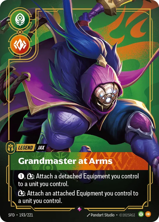 Jax Grandmaster at Arms SFD-193