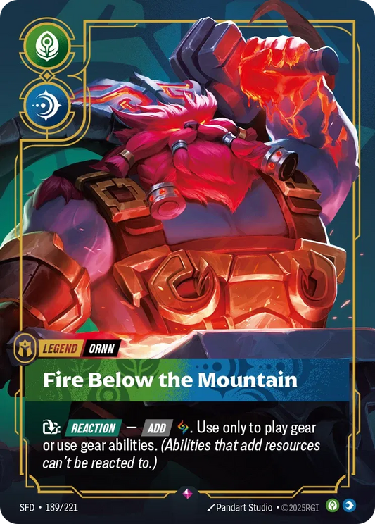 Ornn Fire Below the Mountain SFD-189