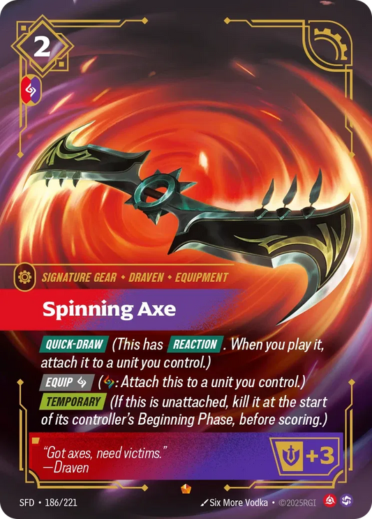 Spinning Axe SFD-186