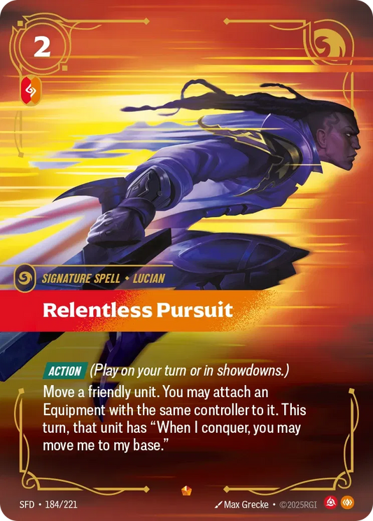 Relentless Pursuit SFD-184