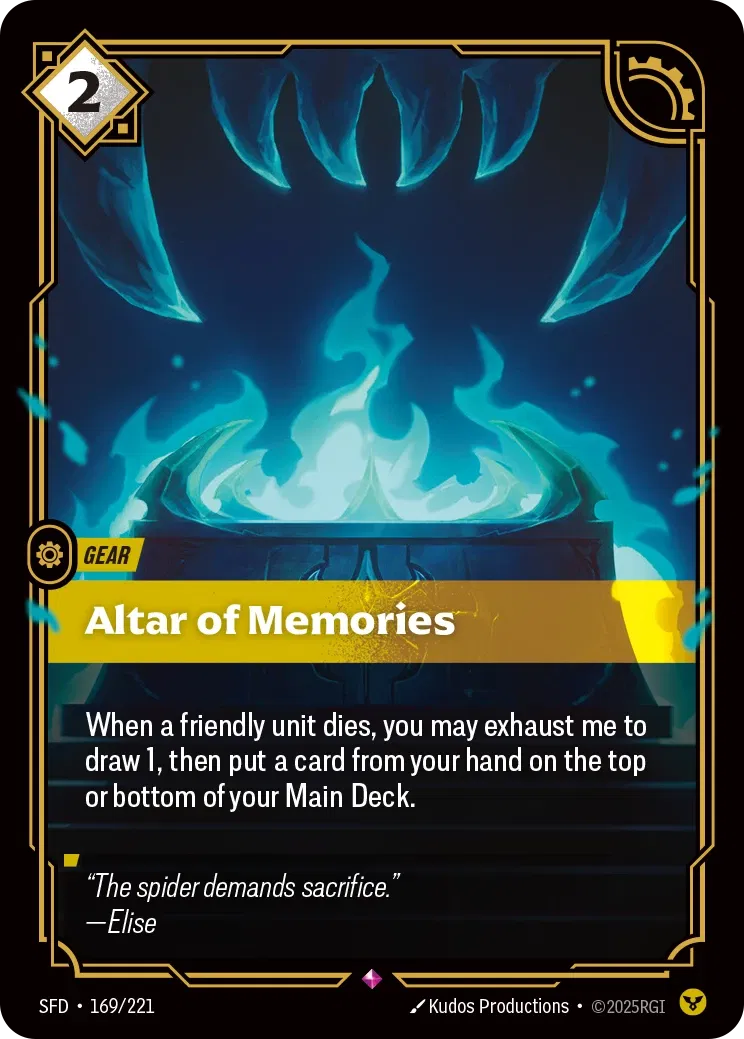 Altar of Memories - 169/221 - Spiritforged