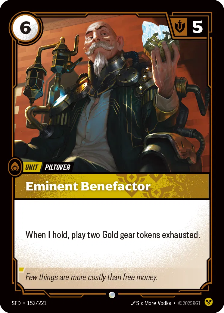 Eminent Benefactor - 152/221 - Spiritforged