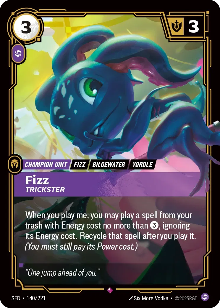 Fizz Trickster - 140/221 - Spiritforged