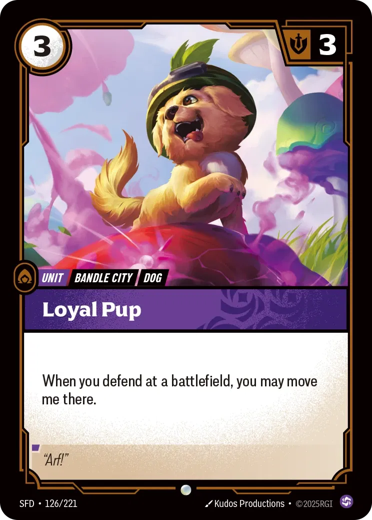 Loyal Pup - 126/221 - Spiritforged
