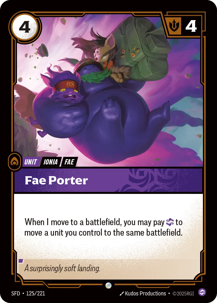 Fae Porter - 125/221 - Spiritforged