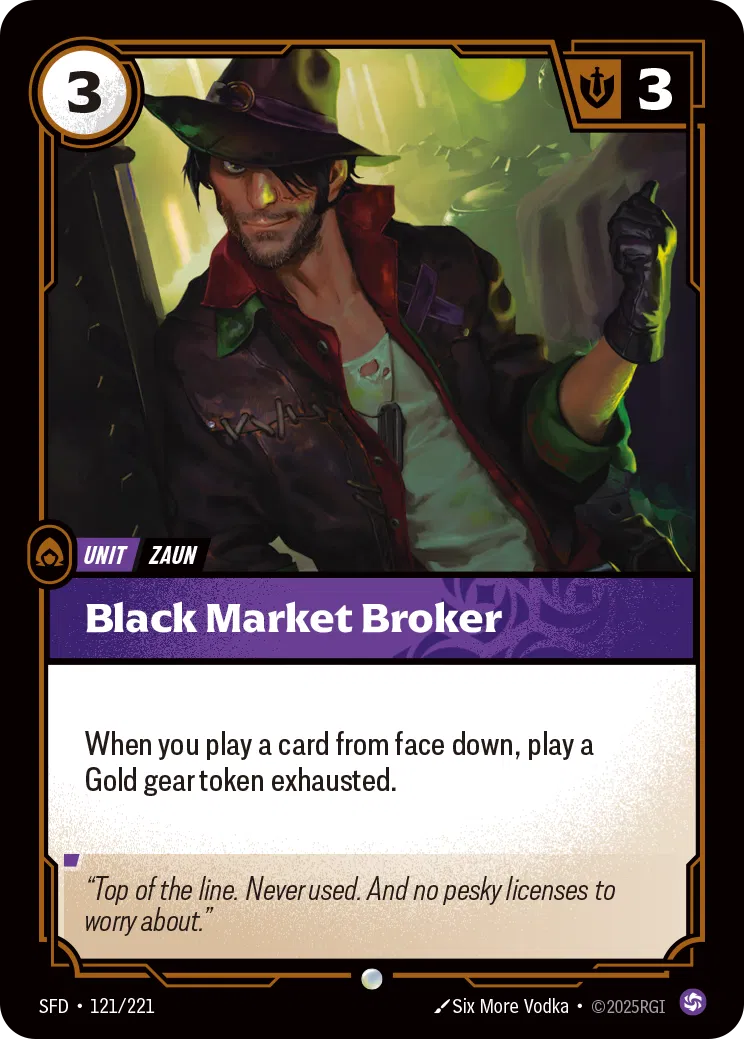 Black Market Broker - 121/221 - Spiritforged