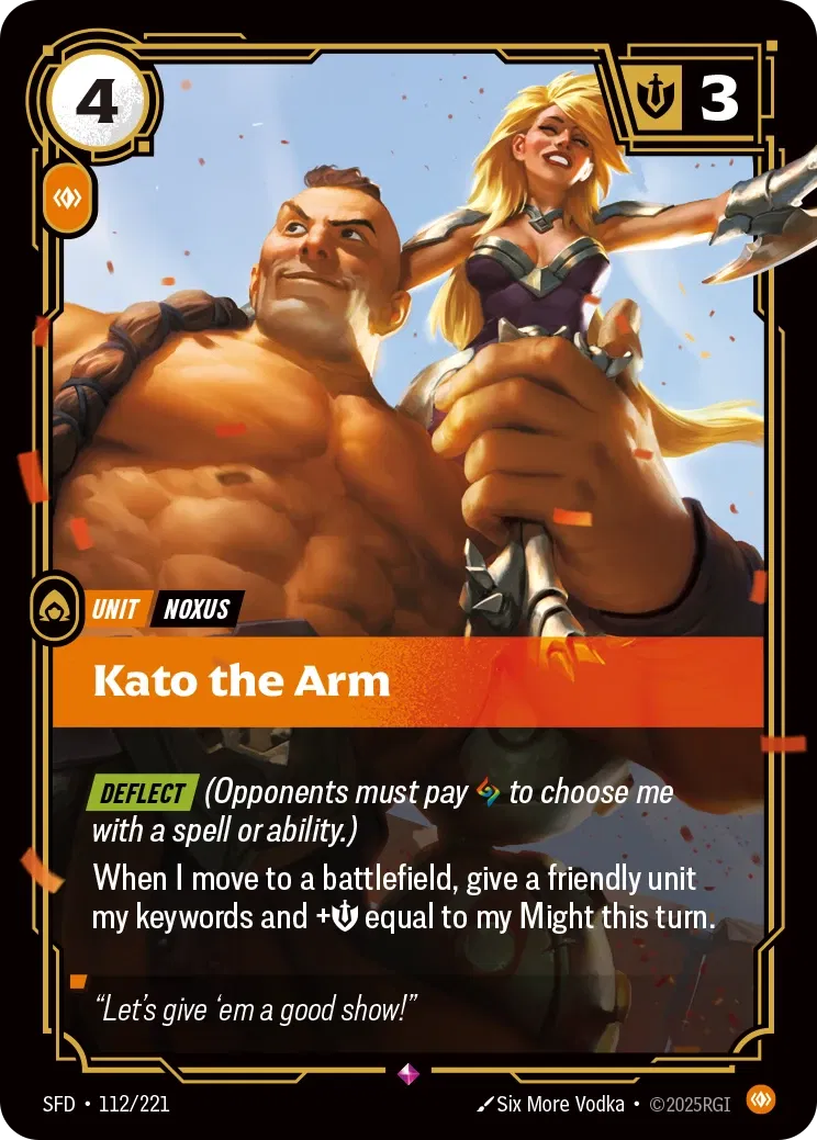 Kato the Arm - 112/221 - Spiritforged