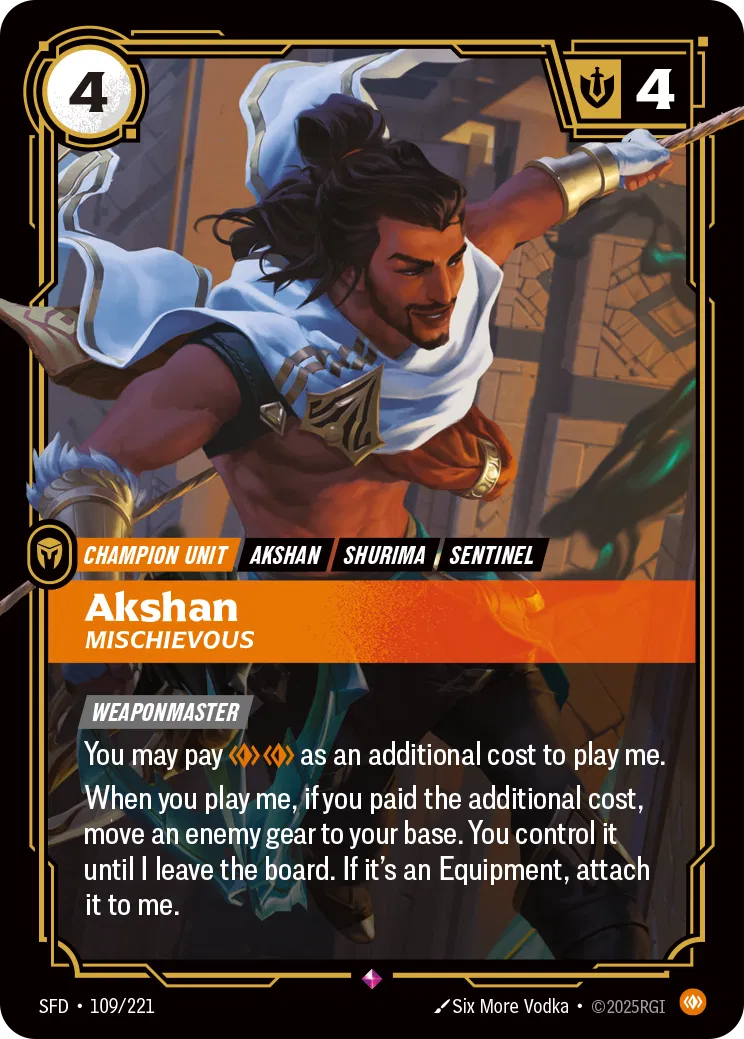 Akshan Mischievous SFD-109
