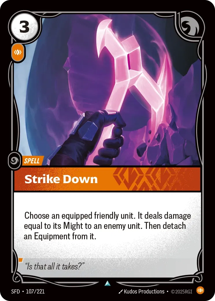 Strike Down - 107/221 - Spiritforged