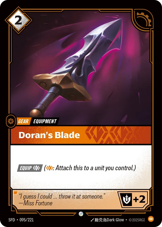 Doran's Blade SFD-095