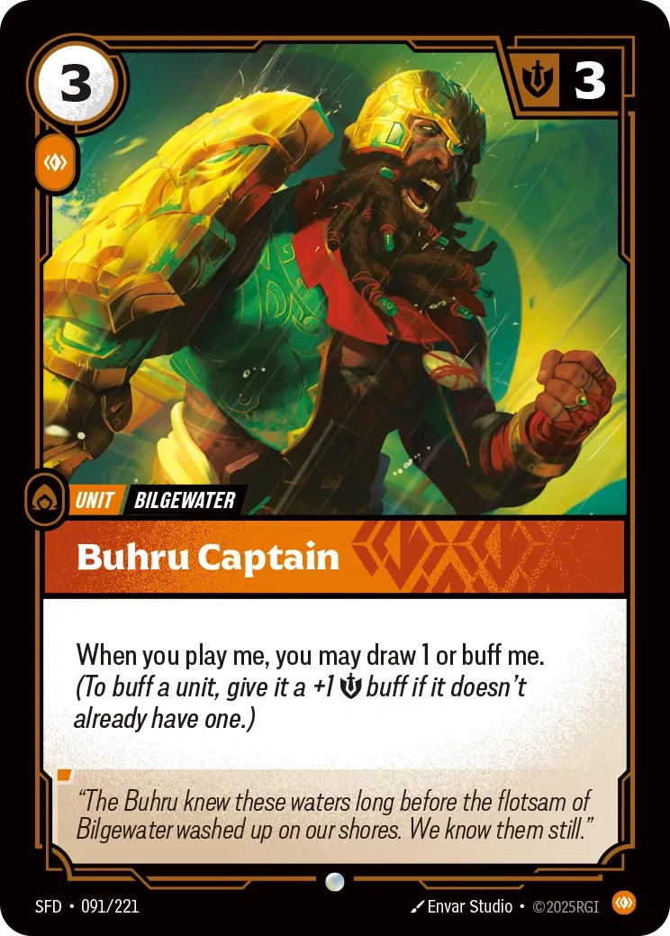 Buhru Captain - 091/221 - Spiritforged