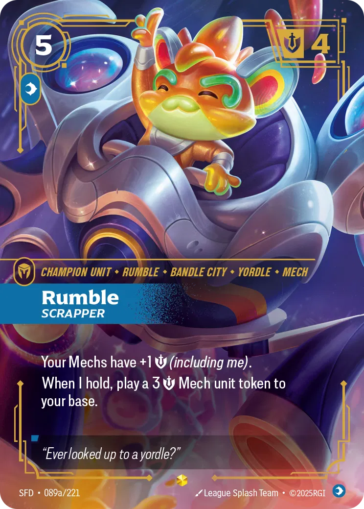 Rumble Scrapper (Alternate Art) - 089a/221 - Spiritforged
