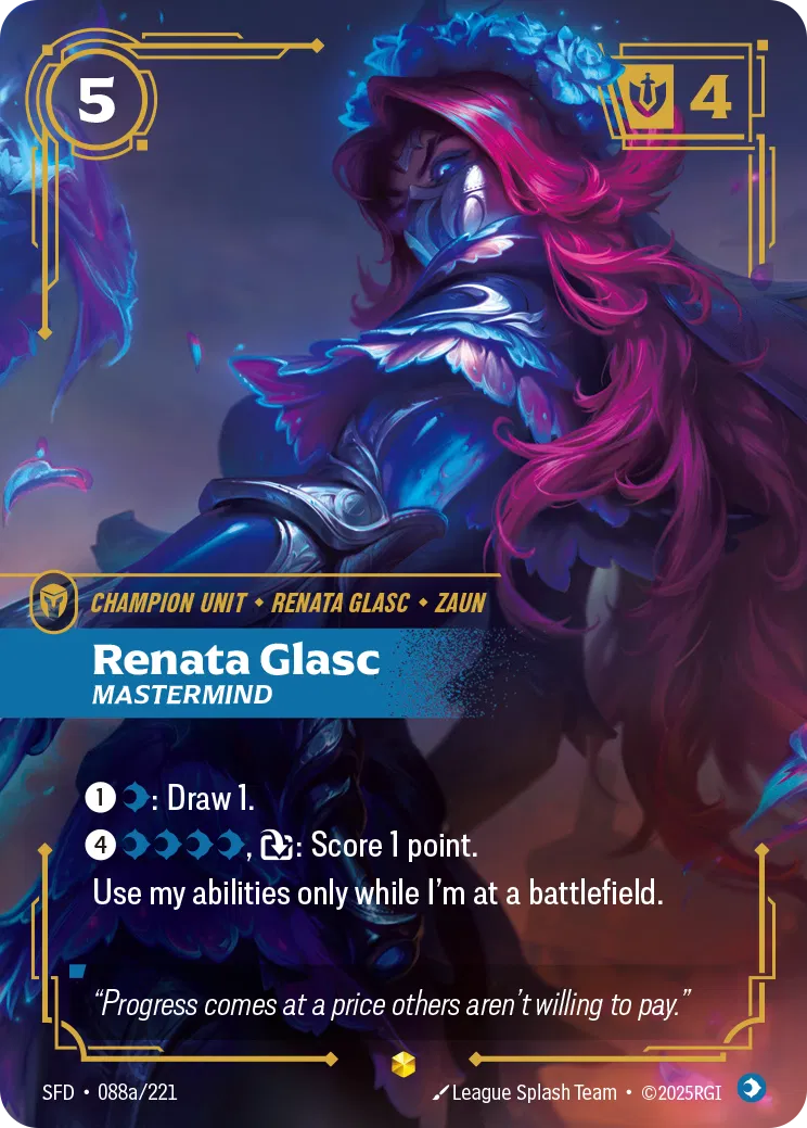 Renata Glasc Mastermind (Alternate Art) - 088a/221 - Spiritforged