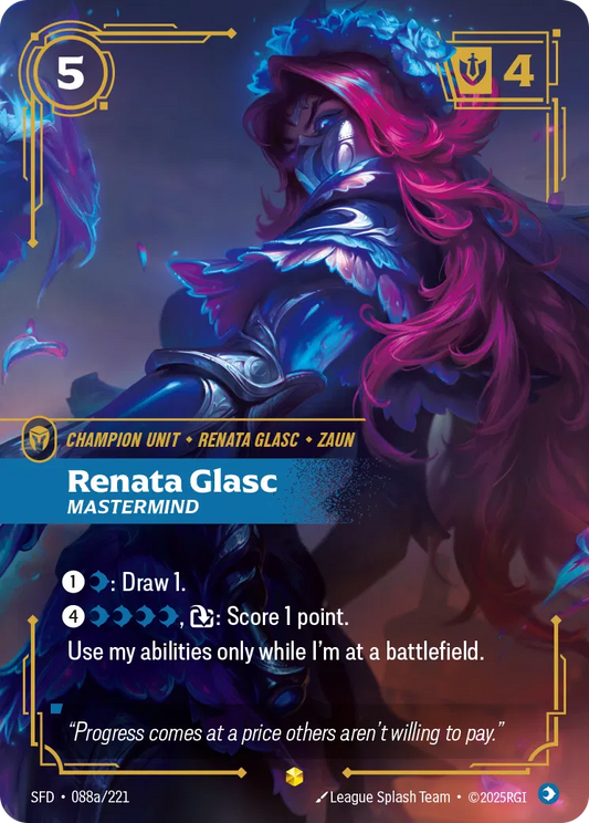 Renata Glasc Mastermind (Alternate Art) - 088a/221 - Spiritforged