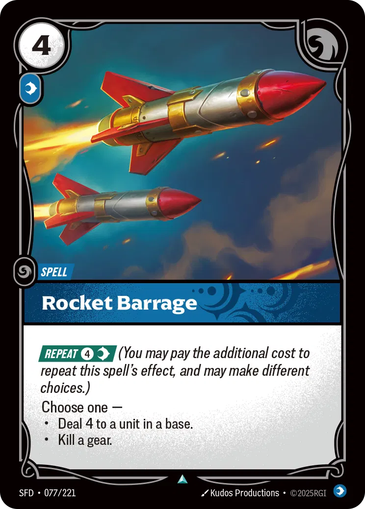 Rocket Barrage SFD-077
