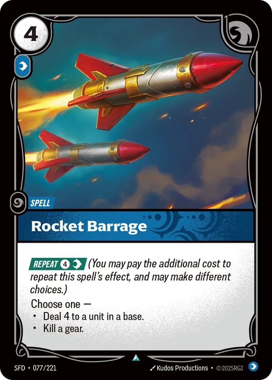 Rocket Barrage SFD-077