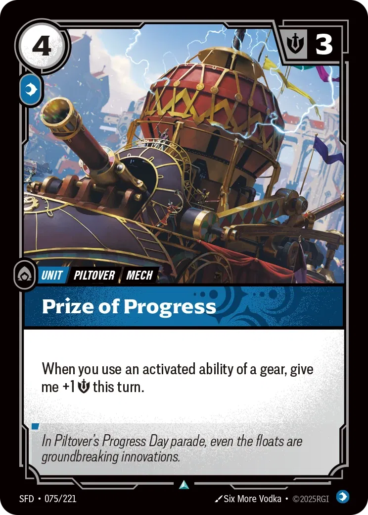 Prize of Progress - 075/221 - Spiritforged