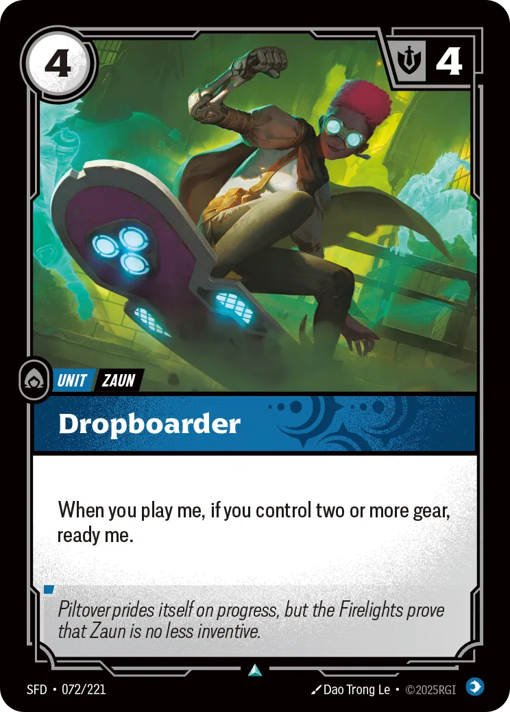 Dropboarder - 072/221 - Spiritforged