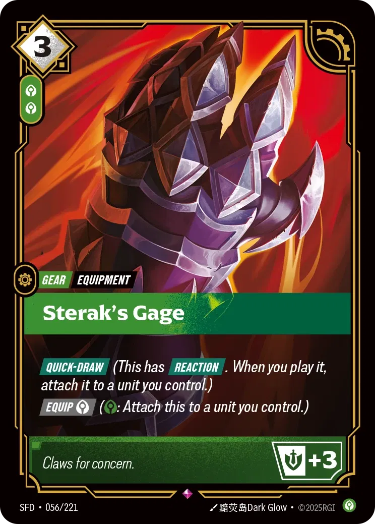 Sterak's Gage - 056/221 - Spiritforged