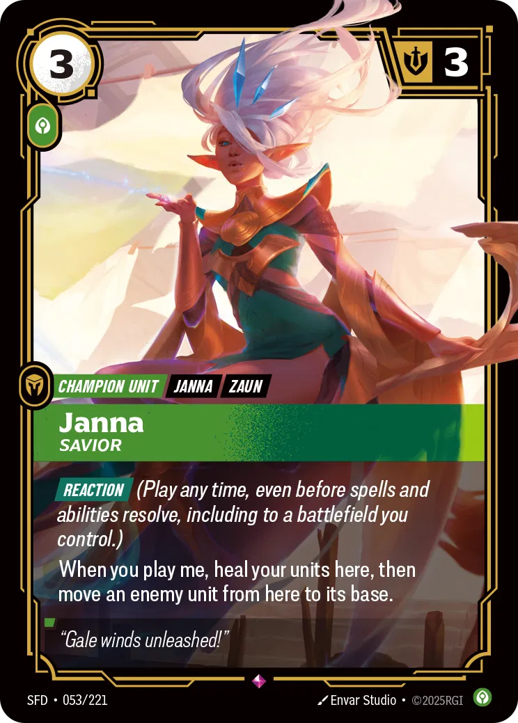 Janna Savior - 053/221 - Spiritforged