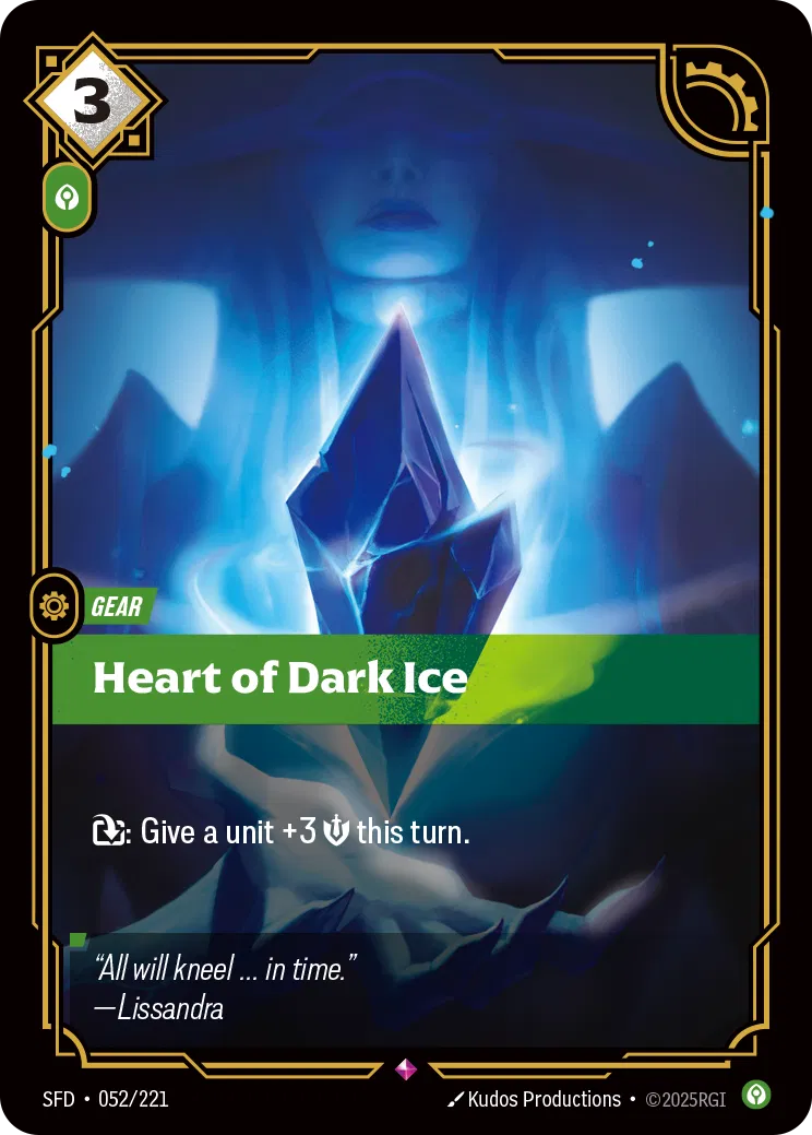 Heart of Dark Ice - 052/221 - Spiritforged