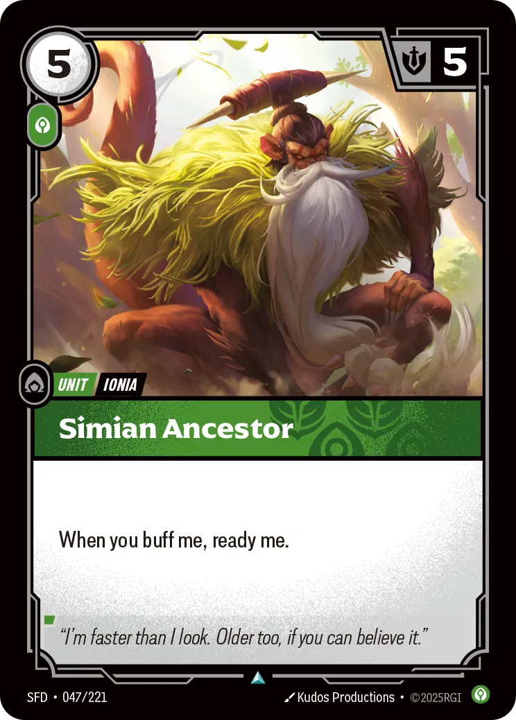 Simian Ancestor - 047/221 - Spiritforged
