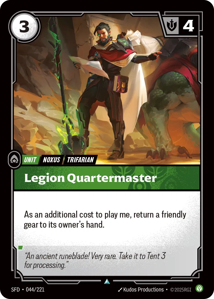 Legion Quartermaster - 044/221 - Spiritforged
