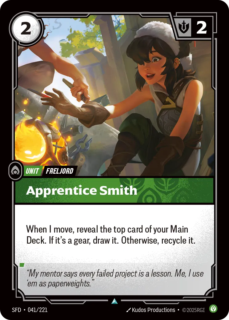 Apprentice Smith SFD-041