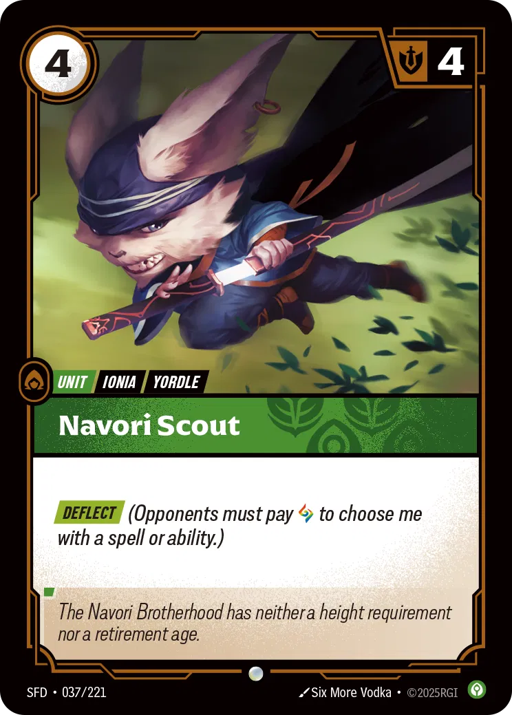 Navori Scout - 037/221 - Spiritforged