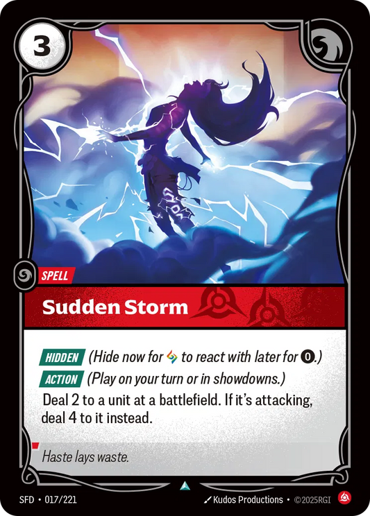 Sudden Storm SFD-017