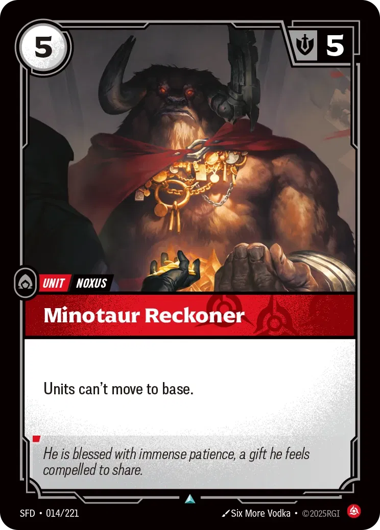 Minotaur Reckoner SFD-014