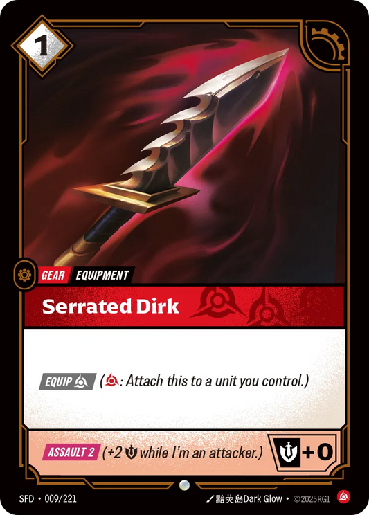 Serrated Dirk SFD-009