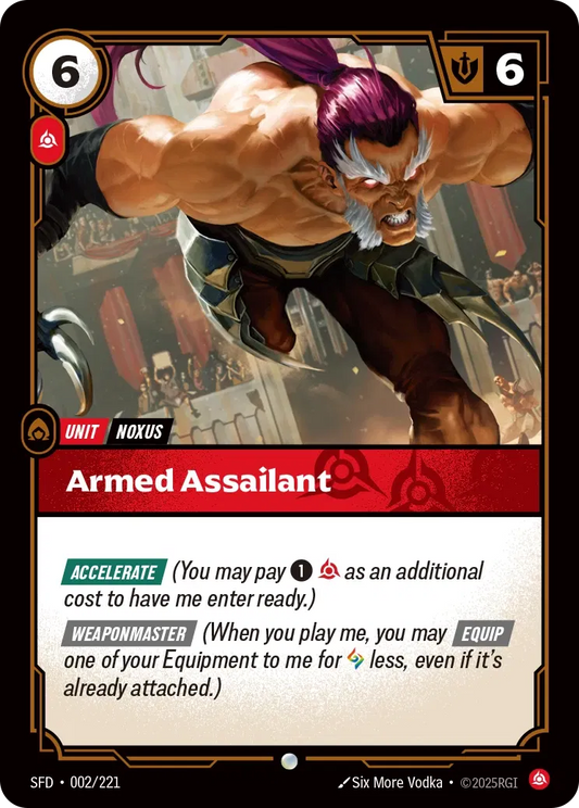 Armed Assailant SFD-002