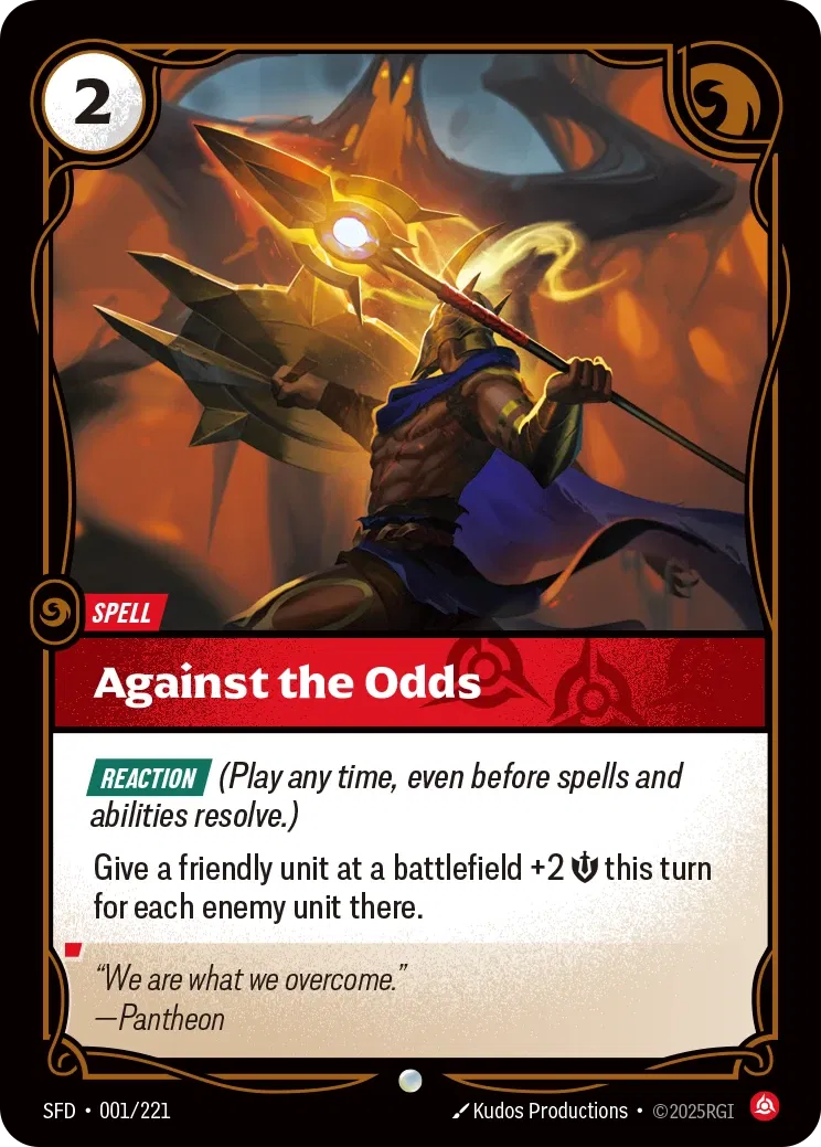 Against the Odds SFD-001