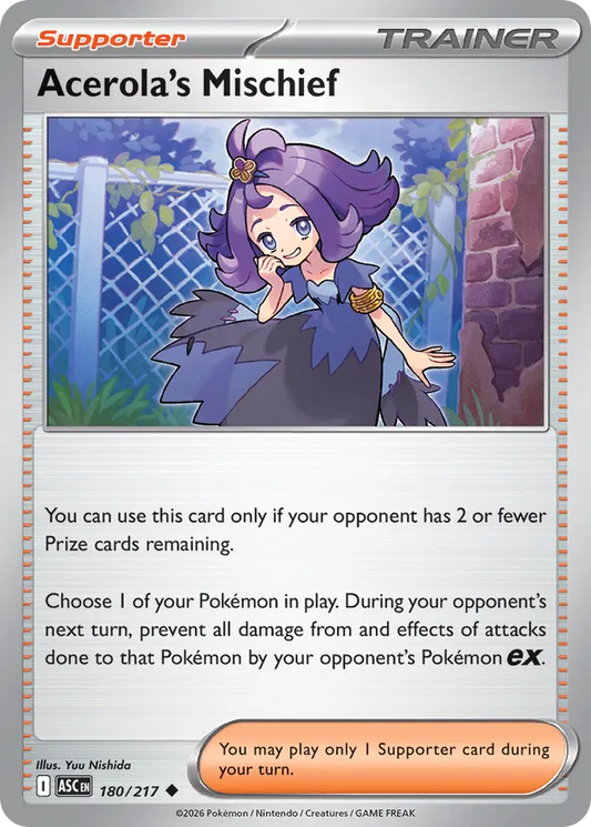 Acerola's Mischief - ME: Ascended Heroes