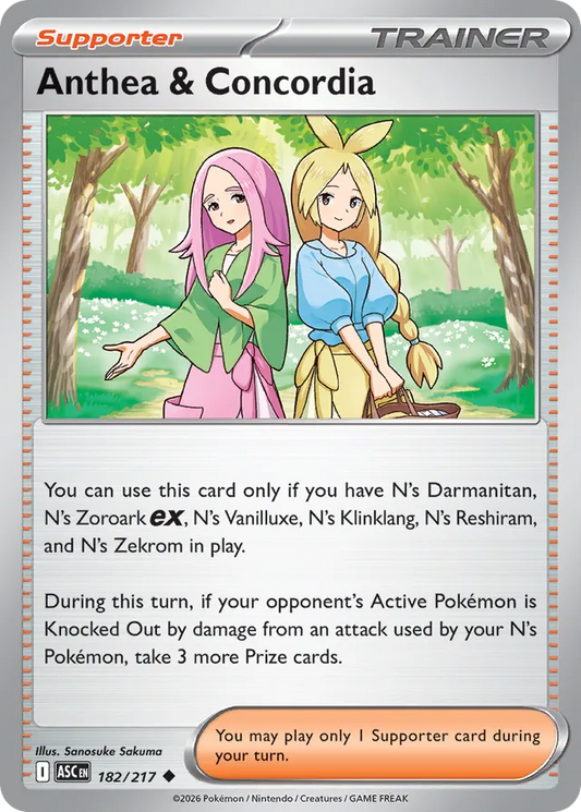 Anthea & Concordia - 182/217 - ME: Ascended Heroes
