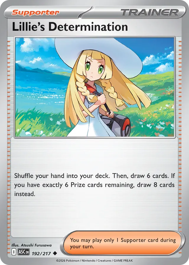 Lillie's Determination - 192/217 - ME: Ascended Heroes