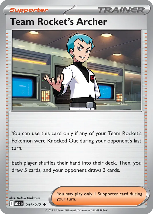 Team Rocket's Archer - 201/217 - ME: Ascended Heroes