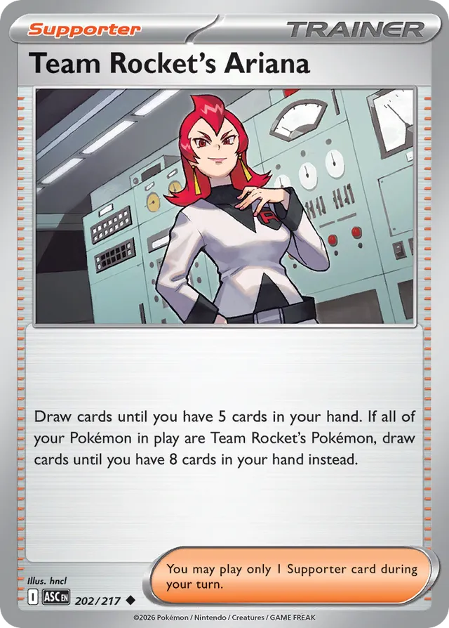 Team Rocket's Ariana - 202/217 - ME: Ascended Heroes