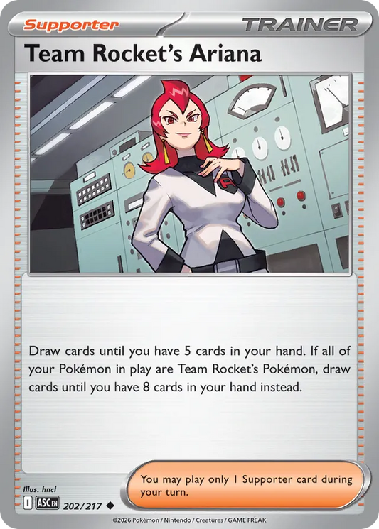 Team Rocket's Ariana - 202/217 - ME: Ascended Heroes