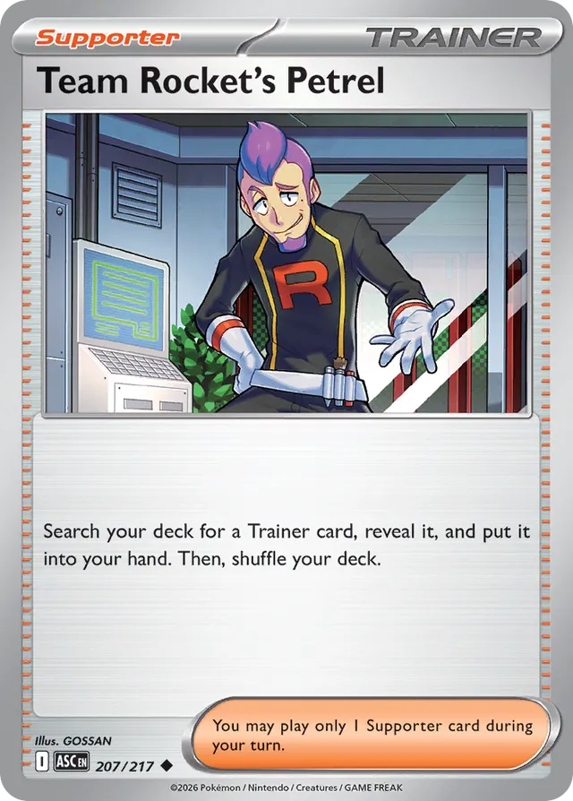 Team Rocket's Petrel - 207/217 - ME: Ascended Heroes