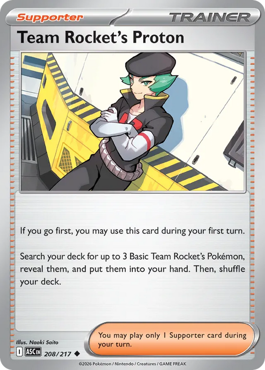 Team Rocket's Proton - 208/217 - ME: Ascended Heroes