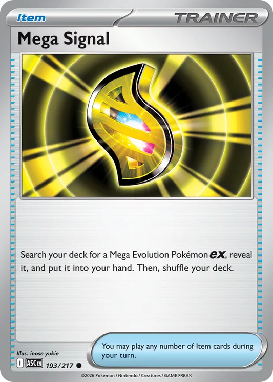 Mega Signal - 193/217 - ME: Ascended Heroes