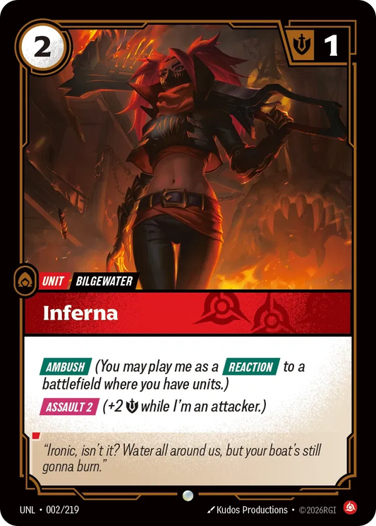 Inferna - 002/219 - Unleashed