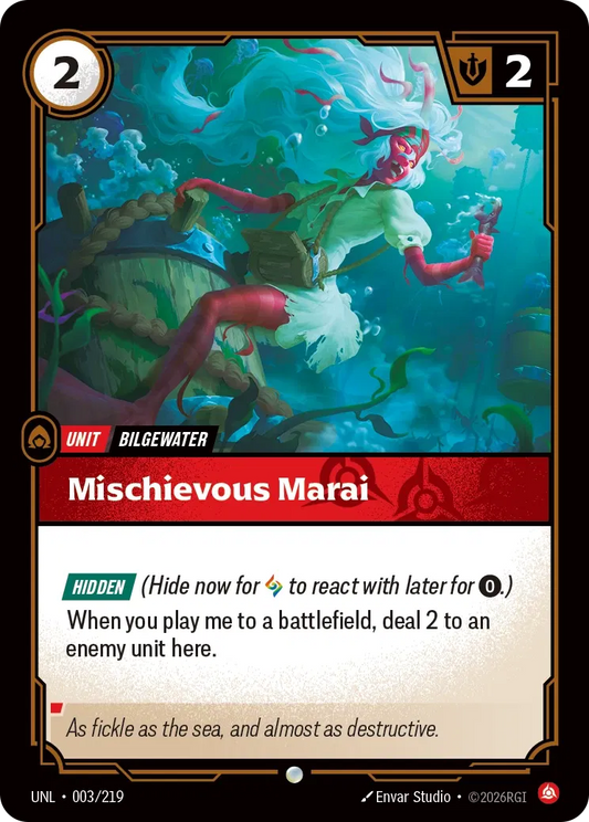 Mischievous Marai - 003/219 - Unleashed