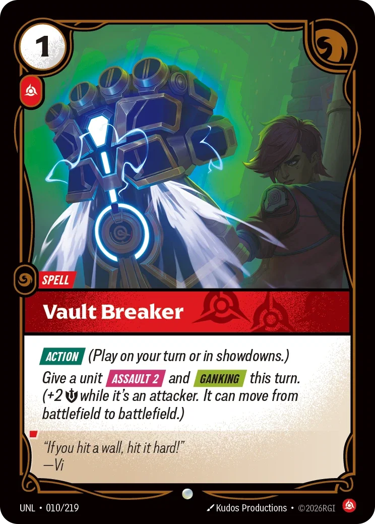 Vault Breaker - 010/219 - Unleashed