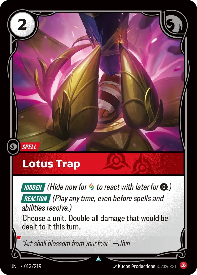 Lotus Trap - 013/219 - Unleashed
