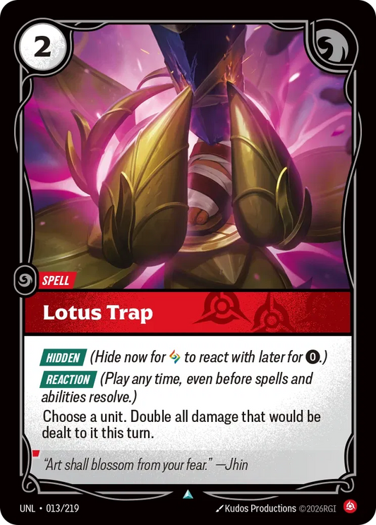Lotus Trap - 013/219 - Unleashed