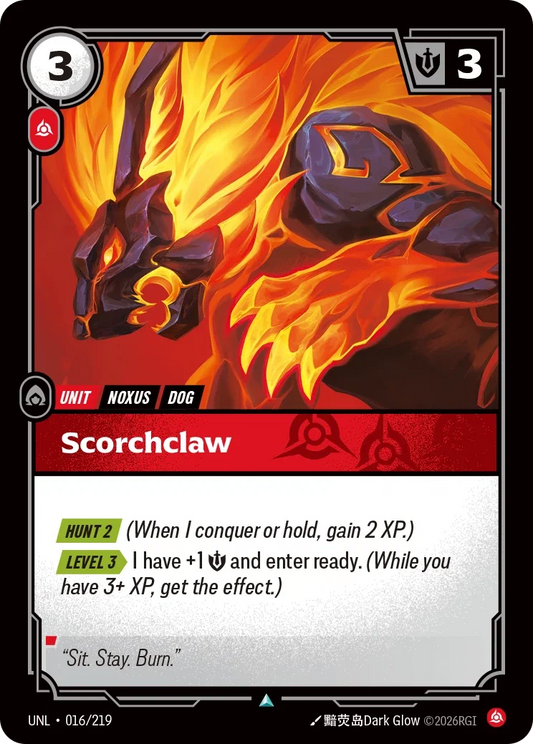 Scorchclaw - 016/219 - Unleashed