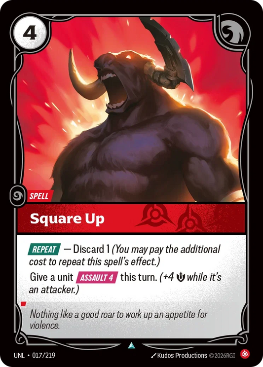 Square Up - 017/219 - Unleashed